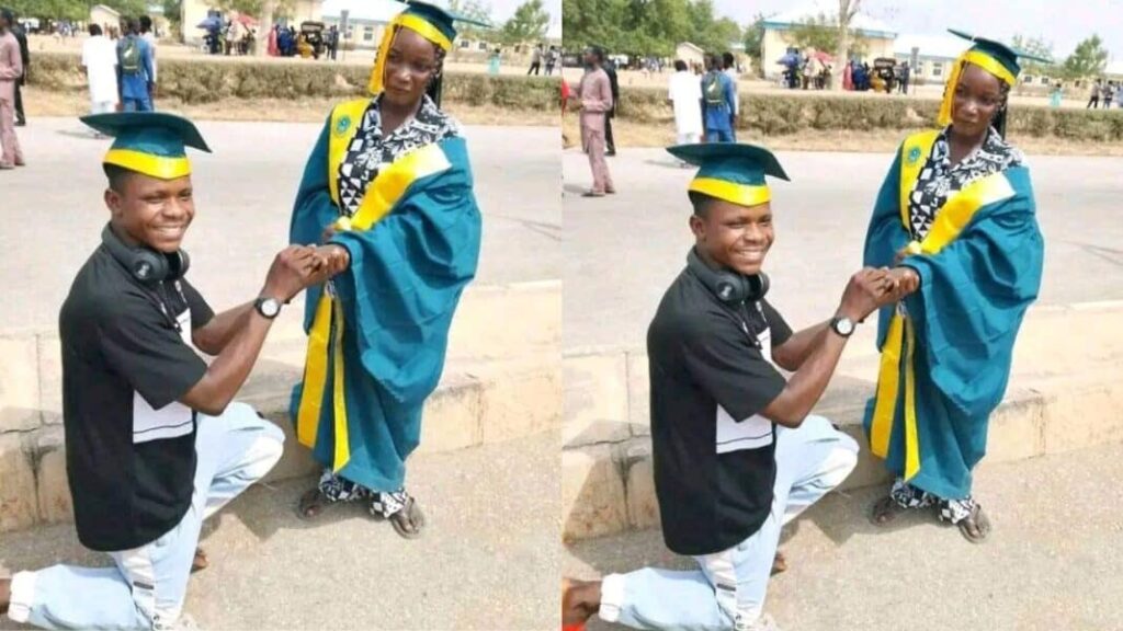 Guy sponsoring her girlfriend