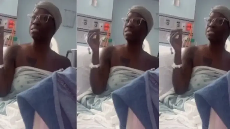 Dying lady