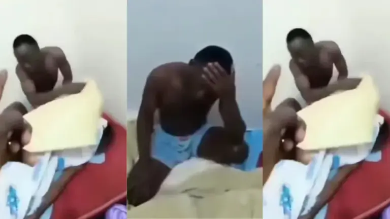 Husband catches cheating wife