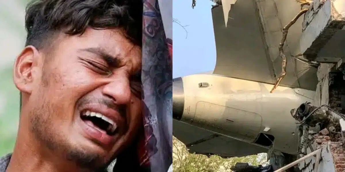 Air India plane crashes