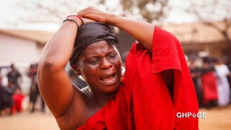 Crying woman
