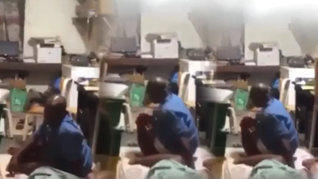 Okadjakrom SHS teacher