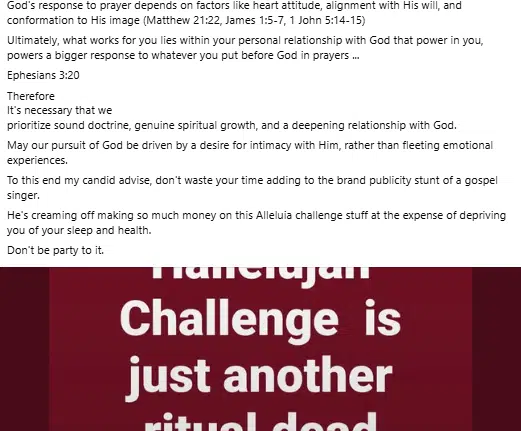Hallelujah Challenge
