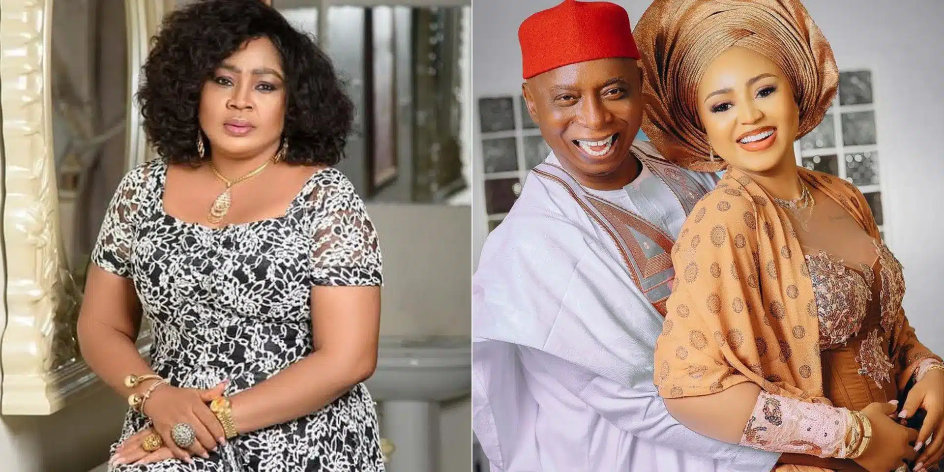 Regina Daniels’ mother